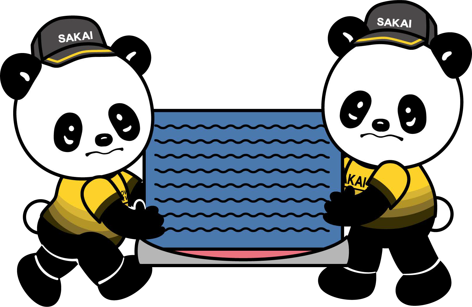 サカイ引越センター 引越しサービス パンダキャラクター