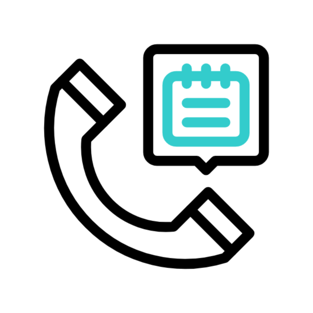 電話または訪問